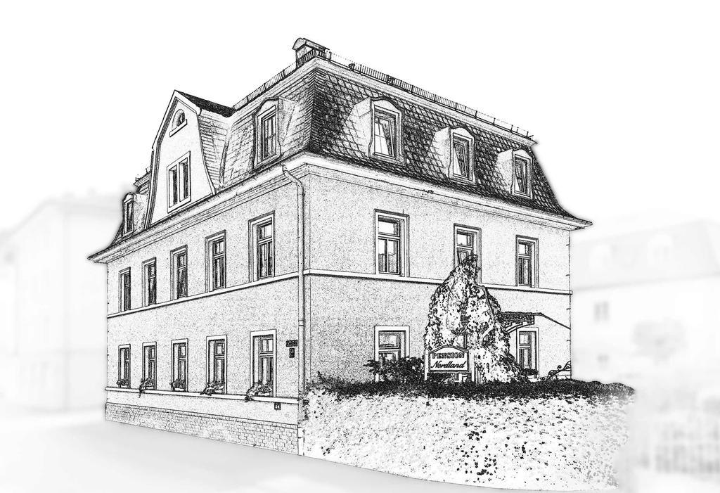 Pension Villa Nordland Bad Kissingen Exterior foto